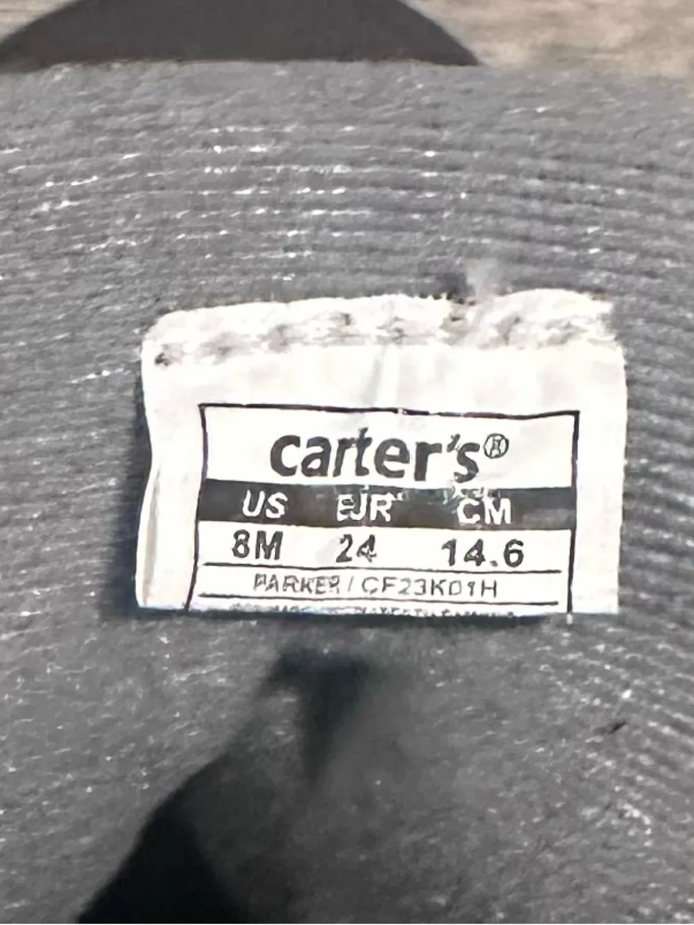 Carters Kids Green and Gray Dinosaur Boots- Waterproof Snow Boots
